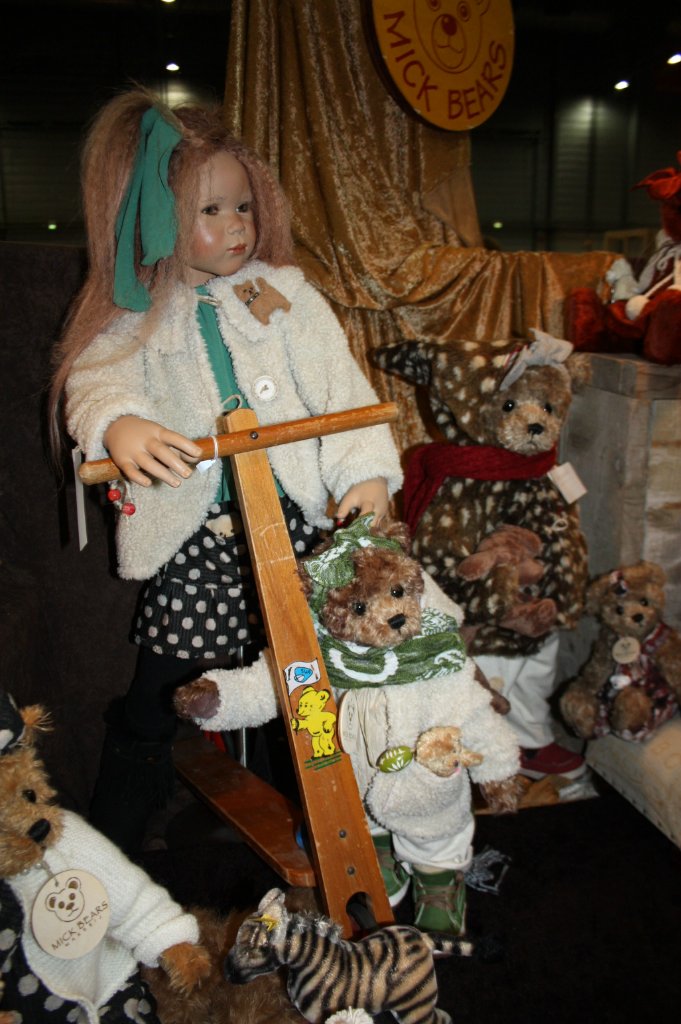 Выставка кукол, мишек тедди, кукольных домиков и миниатюры в Нидерландах. Продолжение (фото 7)