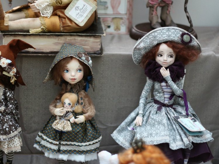 Искусство куклы 2015. VI Московская международная выставка в Гостином дворе