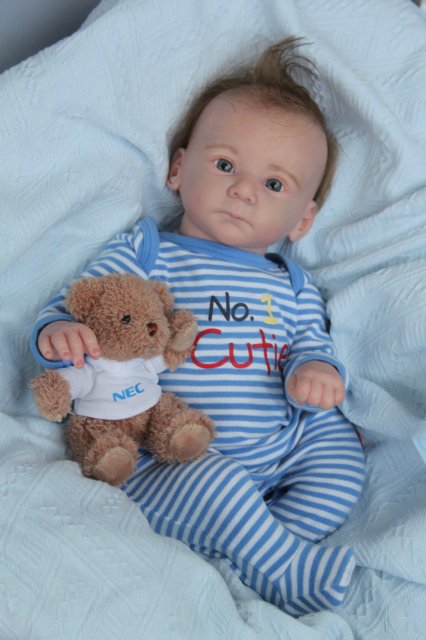 Малышок кукла-реборн Элины Кудрявцевой