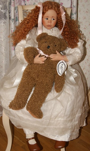 Красавица Теодора от немецкой художницы Marie Mischell, Marie Mischell puppencollection (фото 6)