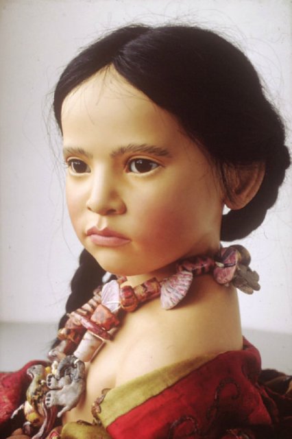 Лица из прошлого или милые барышни от немецкой художницы Sabine Ecshe