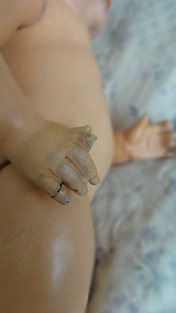 Солнечная девочка — Редкие антикварные куклы и реплики: воск (фото 8)