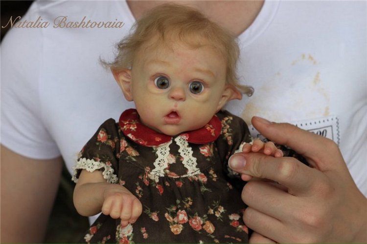 Мой любимый эльфийский ребенок! Кукла реборн Натальи Баштовой (фото 9)