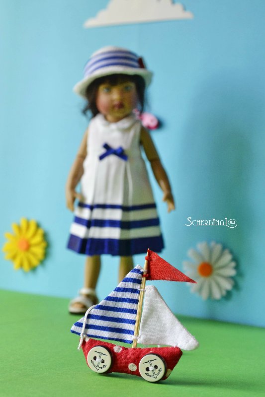 Летняя коллекция платьев для маленьких кукол