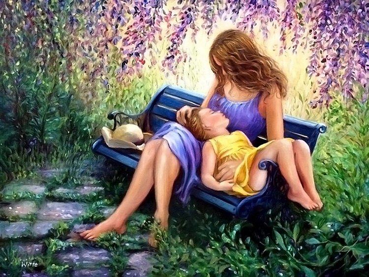 Мама — это значит нежность