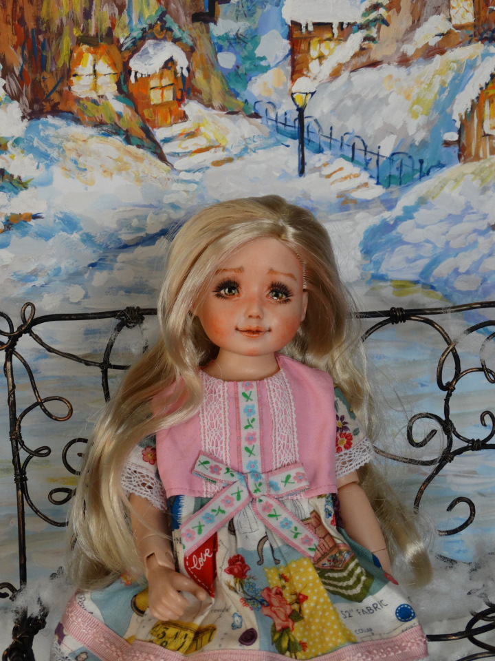 Нежная Лина - кукла Джолина (фото 5)