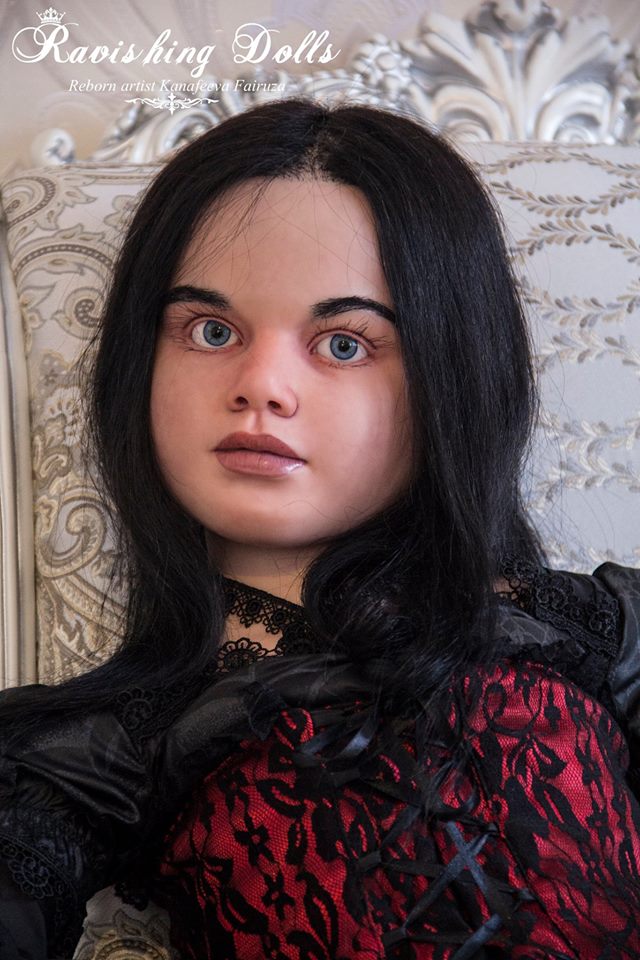 Готичная Габриэль. Gothic girl Mahafsoun