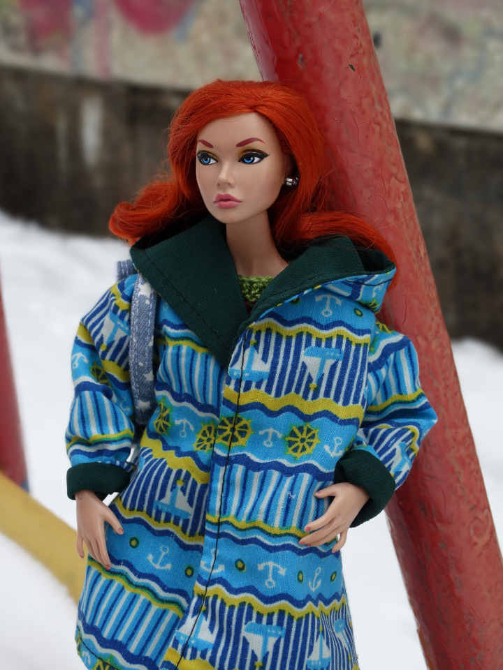 Поппи на зимней прогулке. Fashion Royalty (фото 3)