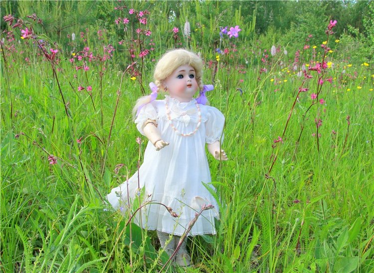 Нежный Июнь — Антикварные куклы Simon & Halbig (S&H): Симон Хальбиг