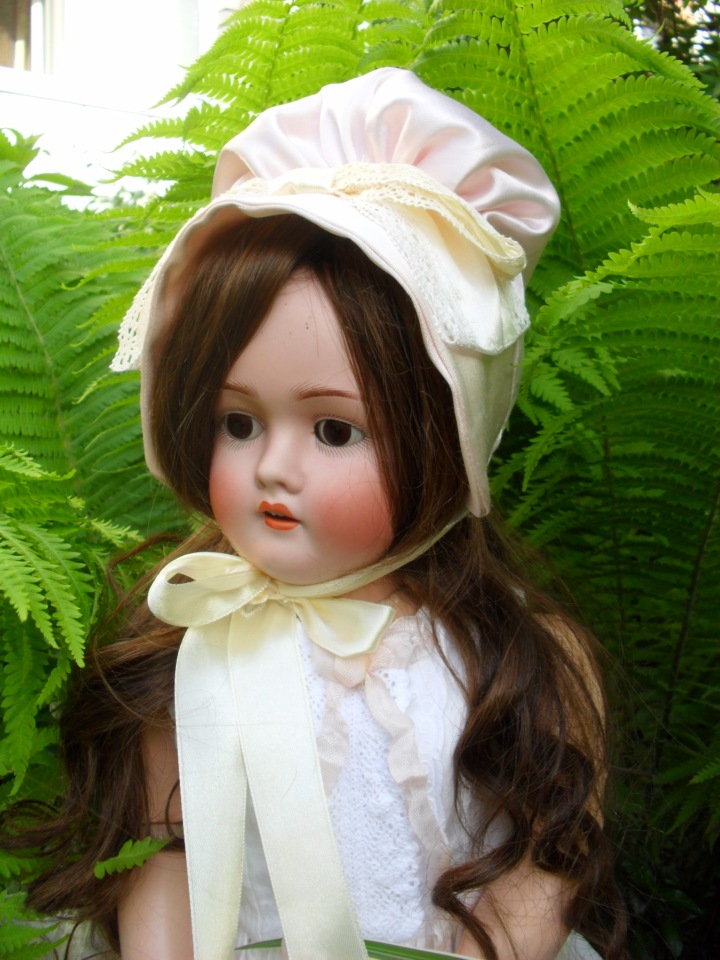 Французский боннет — Редкие антикварные куклы и реплики: воск (фото 5)