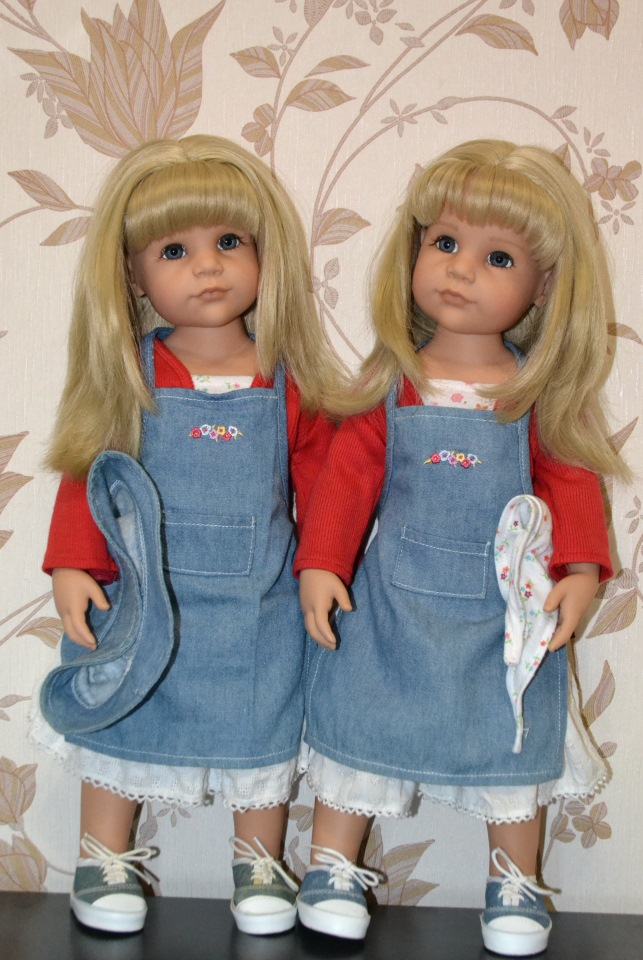 Очаровательные Сарочки-близняшки. Рыжульки 2006 года и Садовницы 2004 года