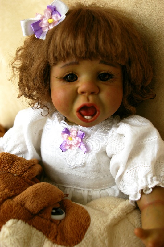 "Новая жизнь забытой куклы" Малышка готова