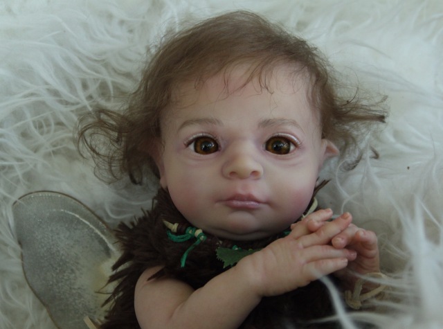 Лесной Эльфёныш,кукла-реборн Элины Кудрявцевой