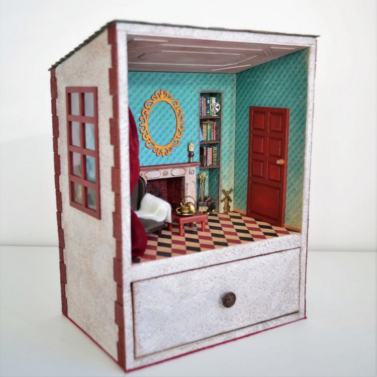 Румбокс "Библиотека" Шкатулка + Ночник