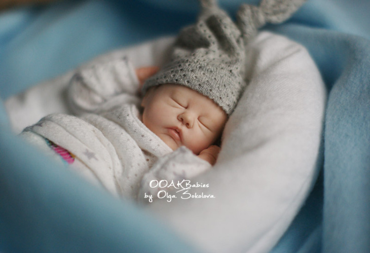 Георгий и Маруся. Младенцы ООАК Ольги Соколовой