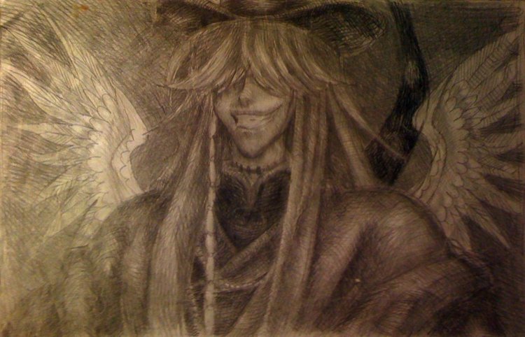 Гробовщик - герой аниме "Kuroshitsuji" ("Тёмный Дворецкий") и кукла