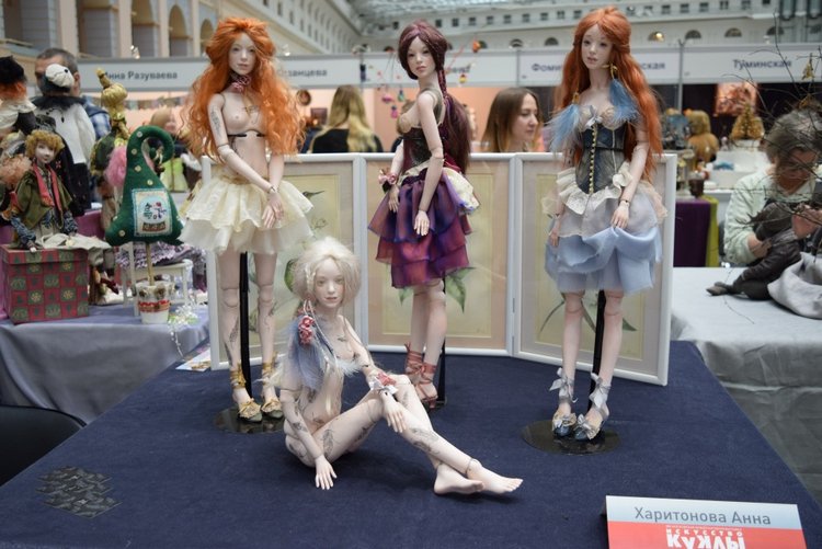 VIII Московская международная выставка Искусство куклы. Таланты и поклонники. Часть I