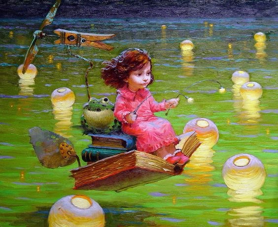 АНГЕЛЫ РЯДОМ С НАМИ ЖИВУТ... Сказочный иллюстратор