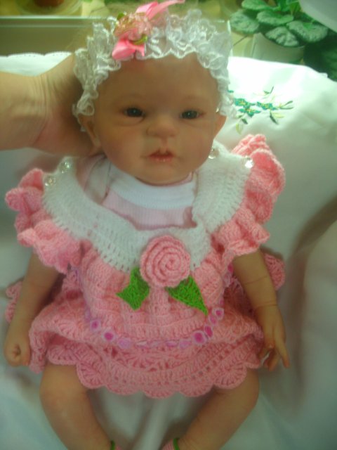 Моя малышка Снежинка дома! Реалистичная кукла реборн