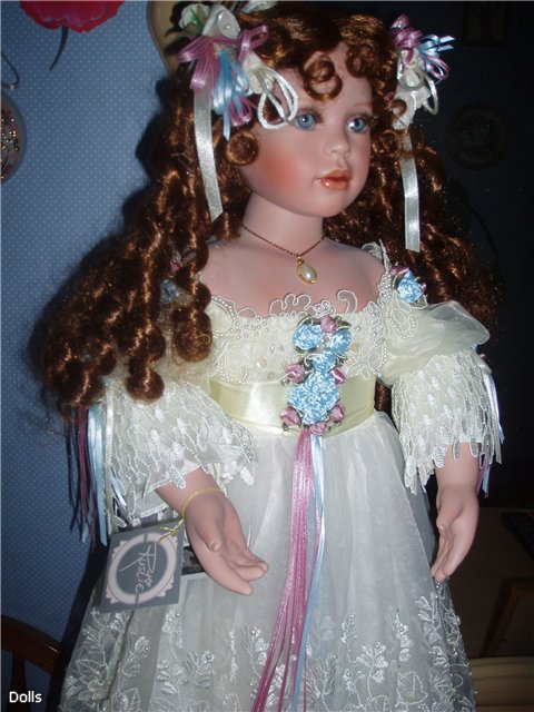 Фарфоровая кукла Жаклин от Донны Руберт Rustie (фото 4)