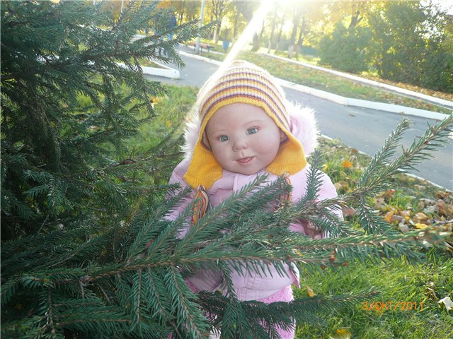 Прогулочка. Кукла реборн Кристалета