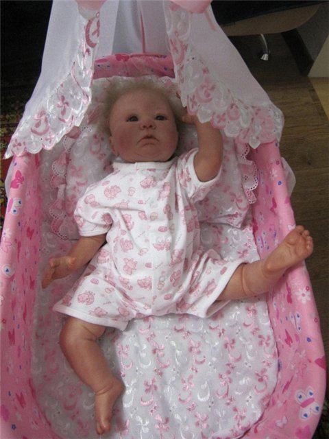 И снова Маруся — Куклы Реборн (Reborn): домашние фото (фото 4)