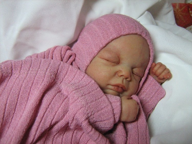 Мини малышка Lil | Бэйбики Мини малышка Lil — Куклы Реборн (Reborn): работы мастеров (фото 7)