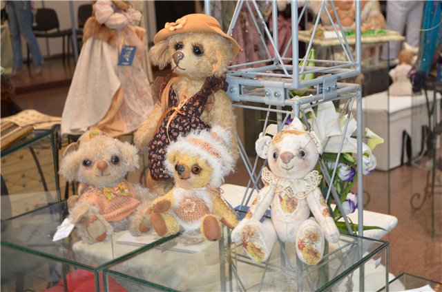 Киевская Сказка. Салон авторской куклы 2011(часть 2). Тедди и К (фото 5)