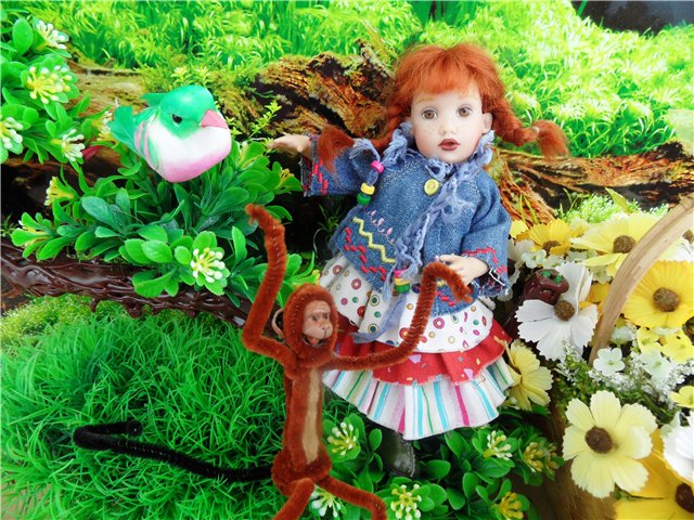 Пеппи Длинныйчулок, или, Когда Кишата Кишмя Кишат. Куклы Хелен Киш (фото 5)