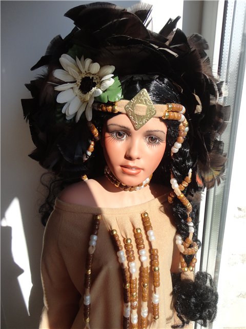 Песок Пустыни - фарфоровая кукла от Русти (фото 4)