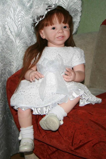 Нежные воспоминания о нашей Улыбашке... Кукла реборн Belinda (фото 10)