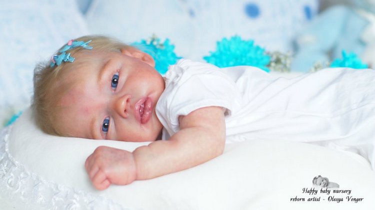 Моя маленькая Бэль. Кукла реборн Олеси Венгер (фото 10)