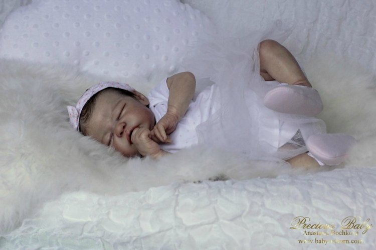 Малышка Квини. Кукла реборн Анастасии Бочковой