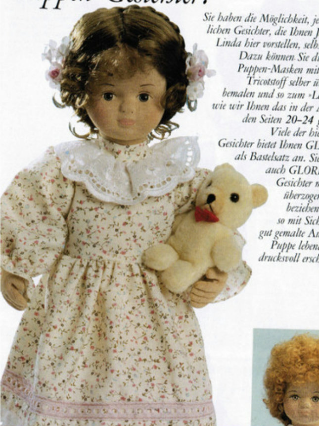 Про текстильных кукол Glorex (фото 5)