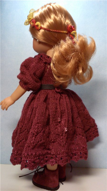 Просто платье для кукол Паола Рэйна (фото 6)