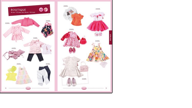 2015 Gotz Catalogue — Куклы Gotz (Готц): Ханна