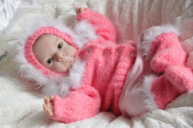 Моя малышка из нового молда Matis от Gudrun Legler. Куколка реборн Виктории Вишни