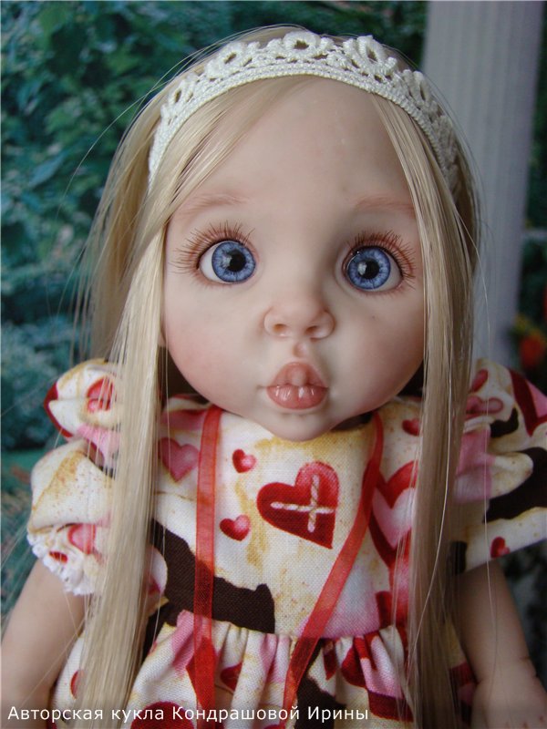 Сказочная девочка на заказ. Авторская кукла Кондрашовой Ирины (фото 2)