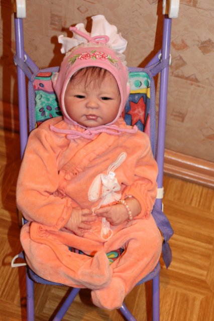 Нежная малышка реборн Маргарита (фото 9)