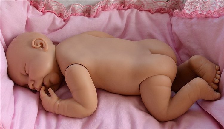 Анатомический младенец- девочка от Эштона Дрейка, The Ashton-Drake Galleries (фото 8)