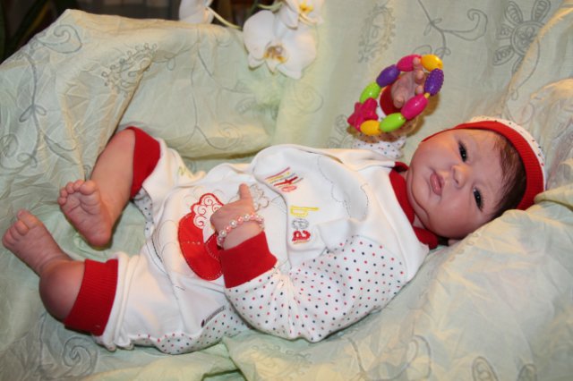 Нежная малышка реборн Маргарита (фото 6)