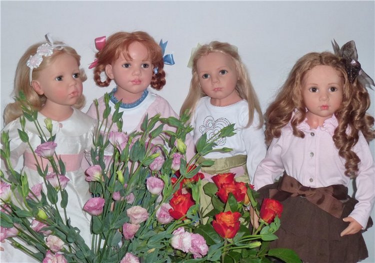 Авторские куклы H.Gunzel. Наши поздравления Всем, Всем, Всем (фото 9)