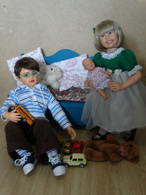 Куколки - копии моих деток