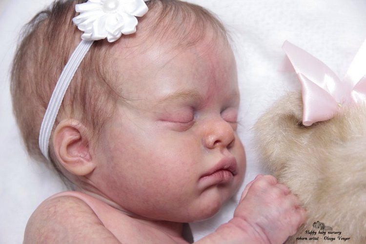 Моя принцесса Крошечка-Кокошечка. Кукла реборн Олеси Венгер