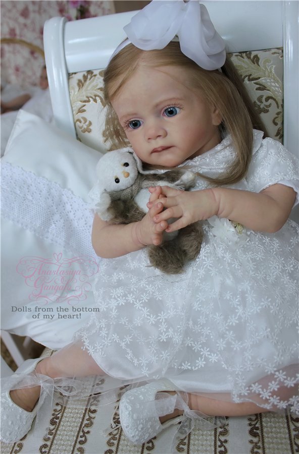 Дарина. Мой Прототип реборн Фрида от Каролы Вегерих (фото 7)