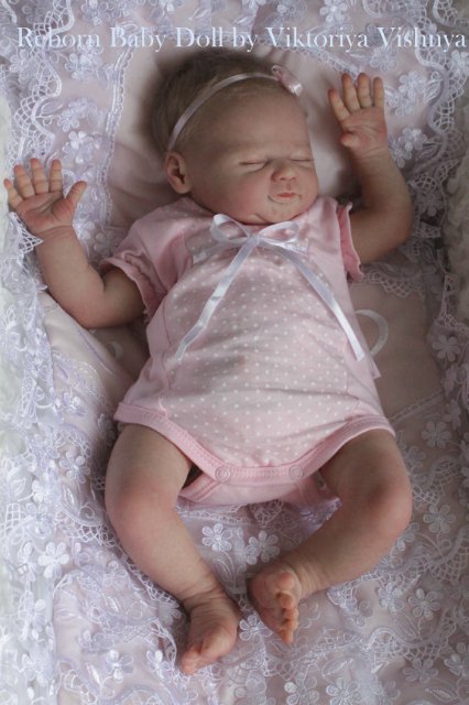 Крохотулька Angeli от Elisa Marx. Куколка реборн Виктории Вишни