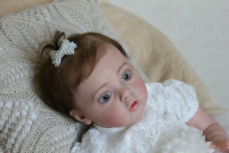 Маленькая Миланочка! Кукла реборн Шепелевой Людмилы