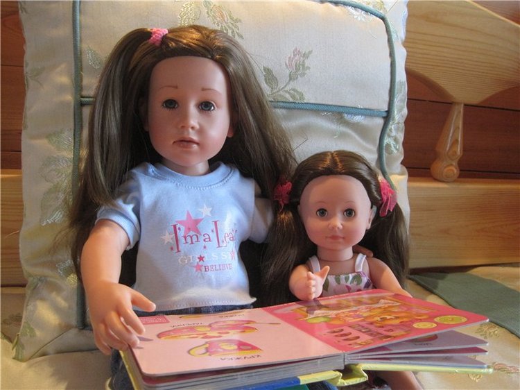 Сестрёнки. Куклы Готц Алиса и Оленька