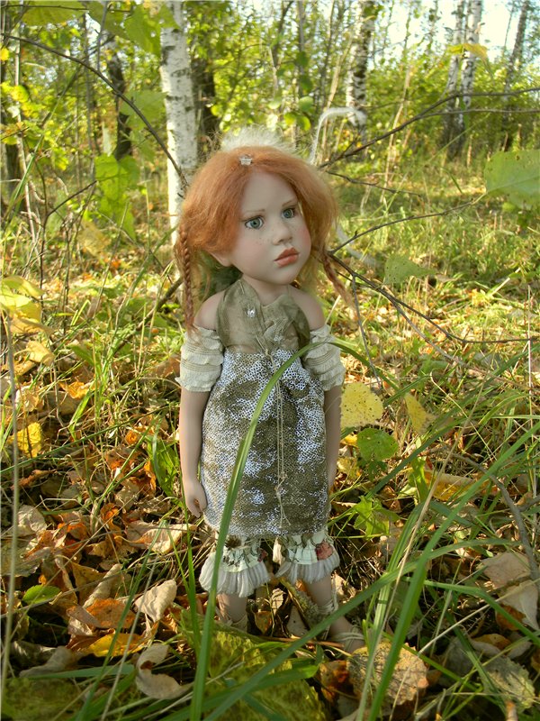 В сентябре пришло к нам лето! Мальва Zwergnase, мой рыжий эльфик