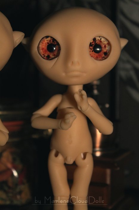 Новенькие шарнирные куклы Изгои и их глаза